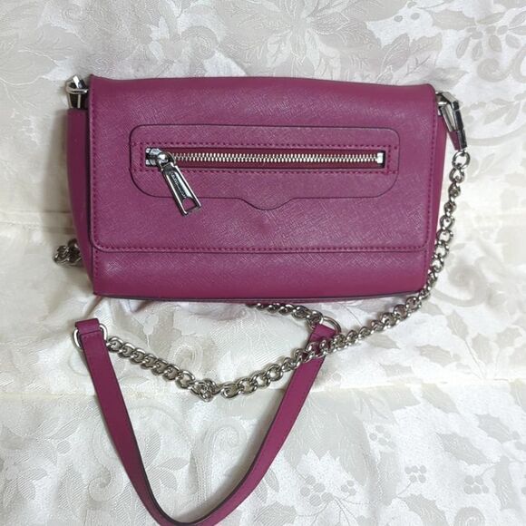 Rebecca Minkoff Deep Magenta  Crossbody Bag - Picture 4 of 11